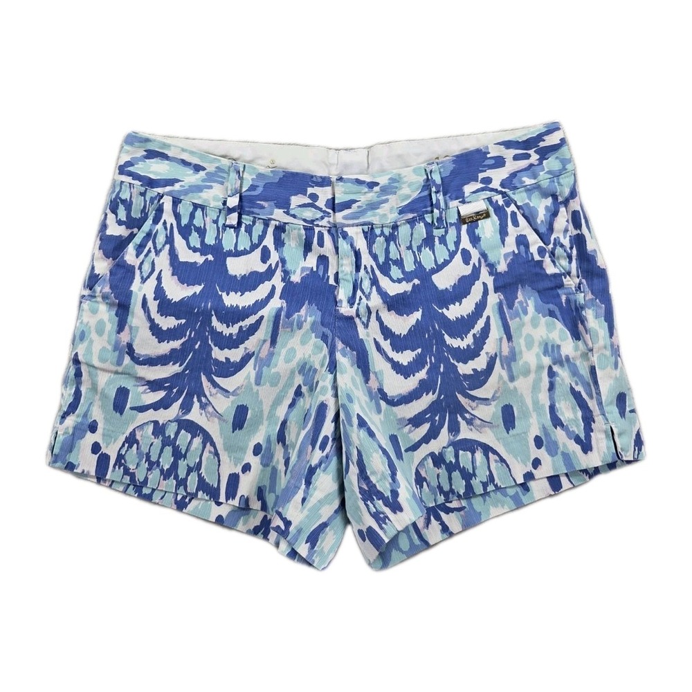 Lilly Pulitzer Callan Short 5" Inseam Womens 10 Serene Blue
